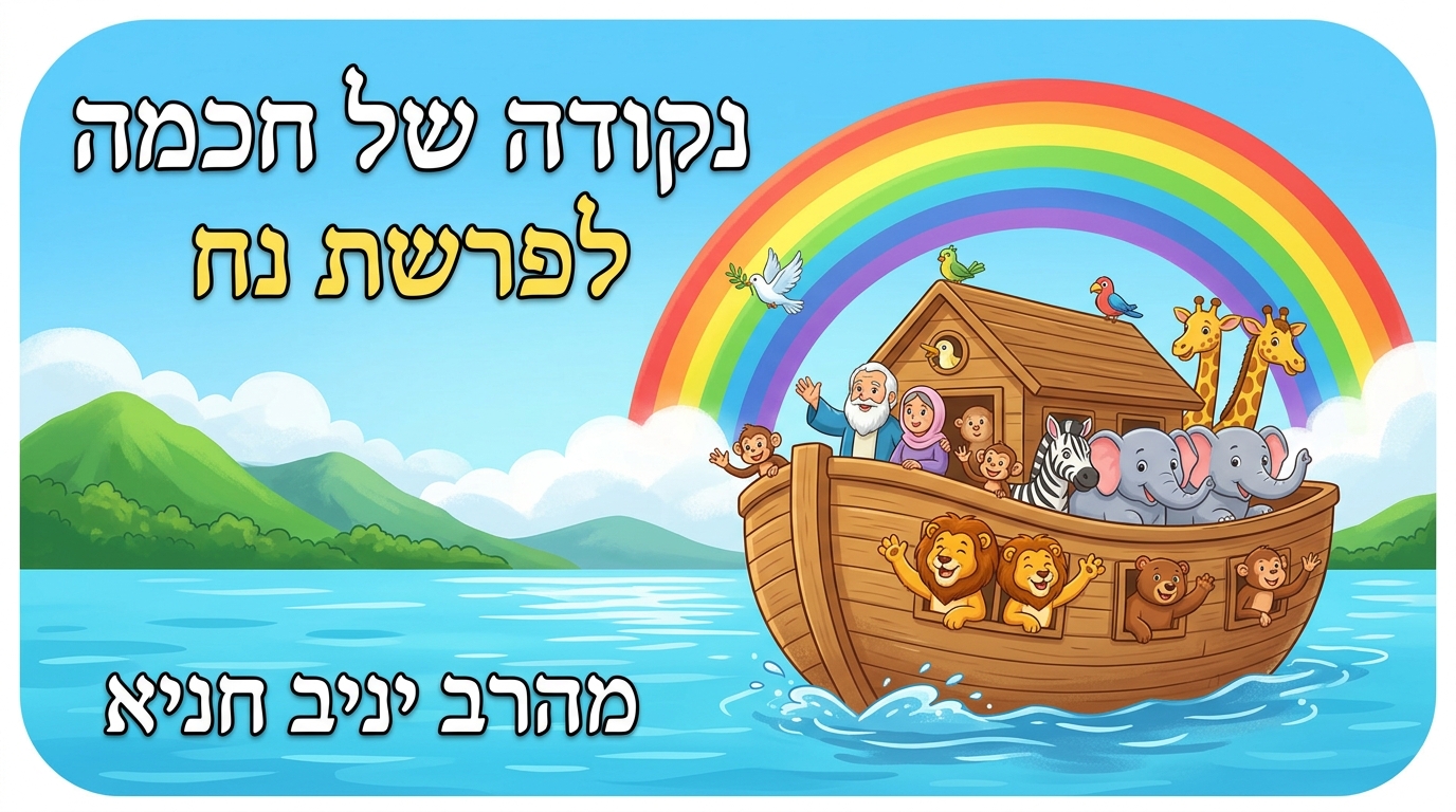 נקודה של חכמה על פרשת נח